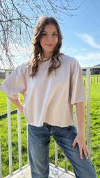 T-shirt Lucie beige