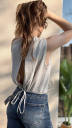 Top dos nu joy beige