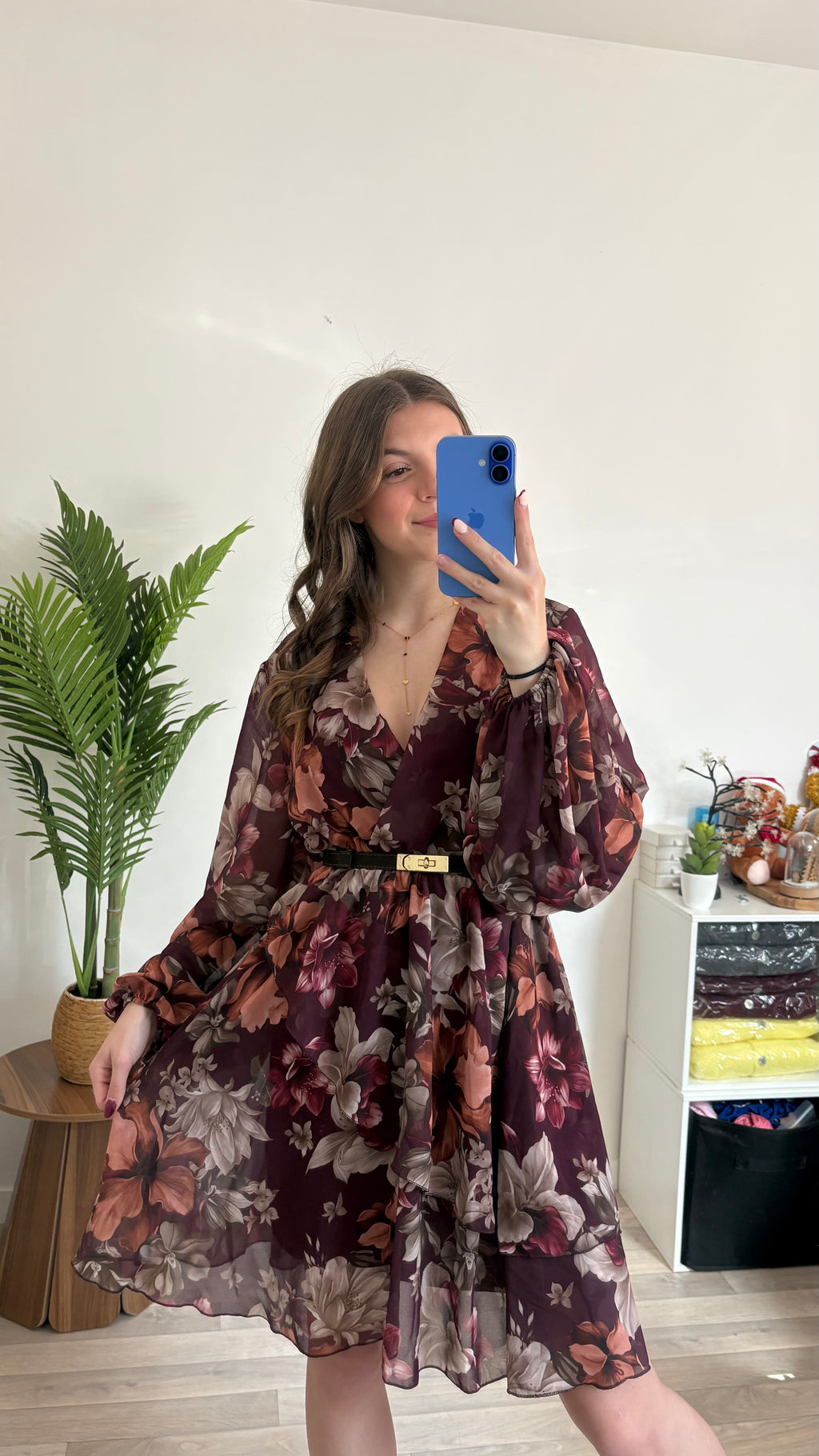 Robe à fleurs Thaïs