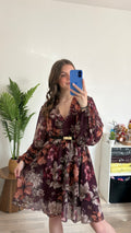 Robe à fleurs Thaïs