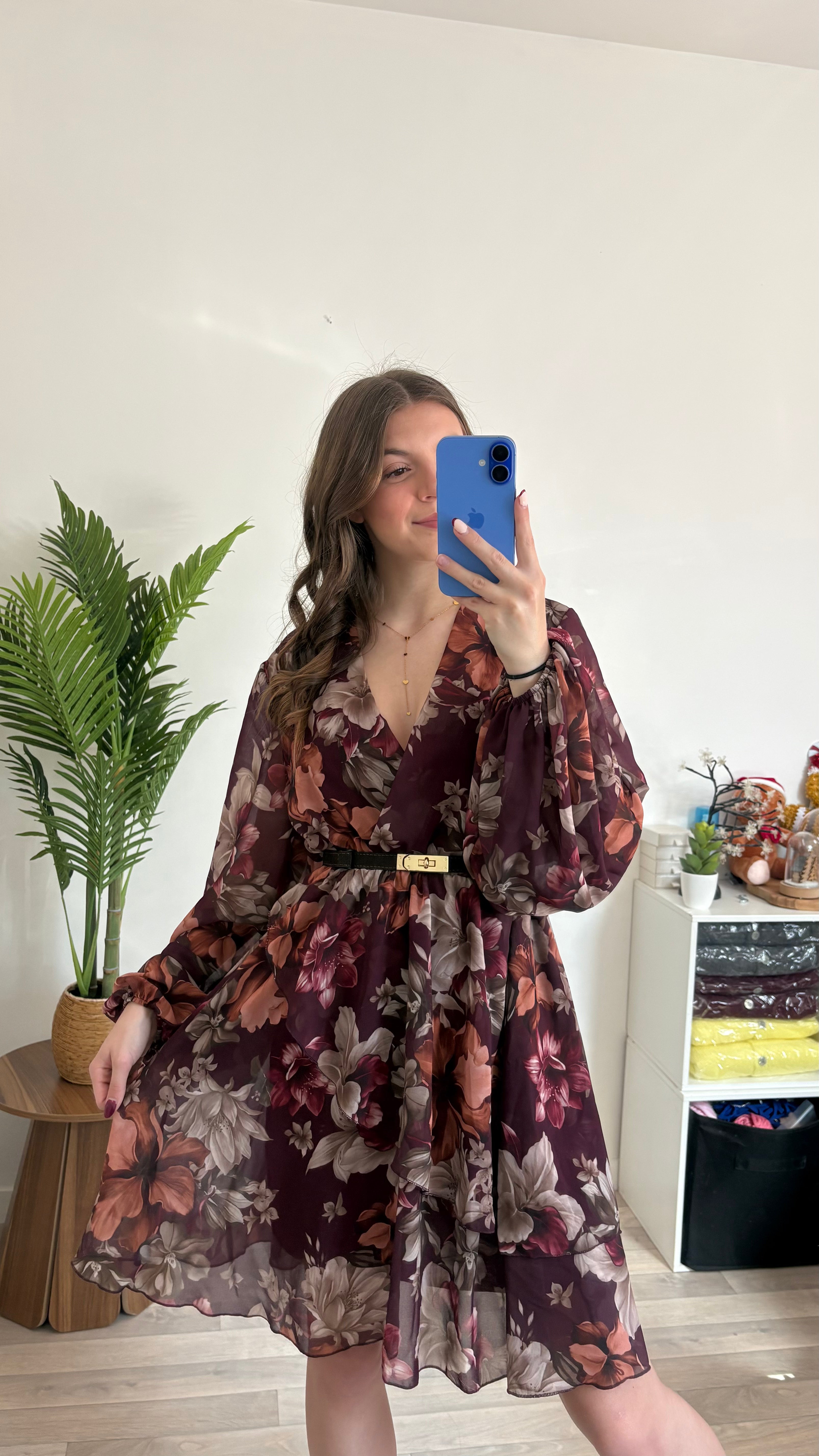 Robe à fleurs Thaïs