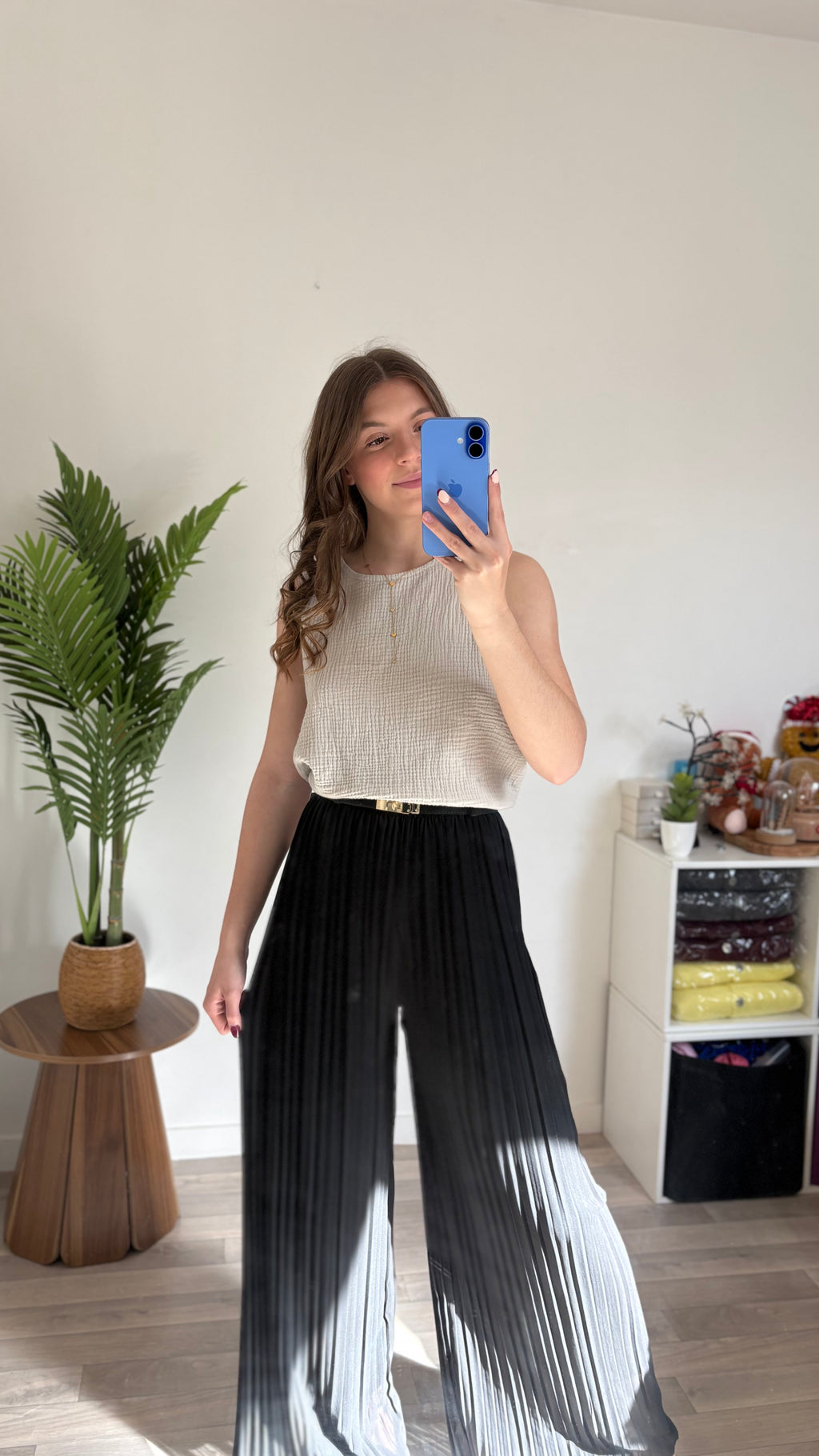 Top dos nu joy beige