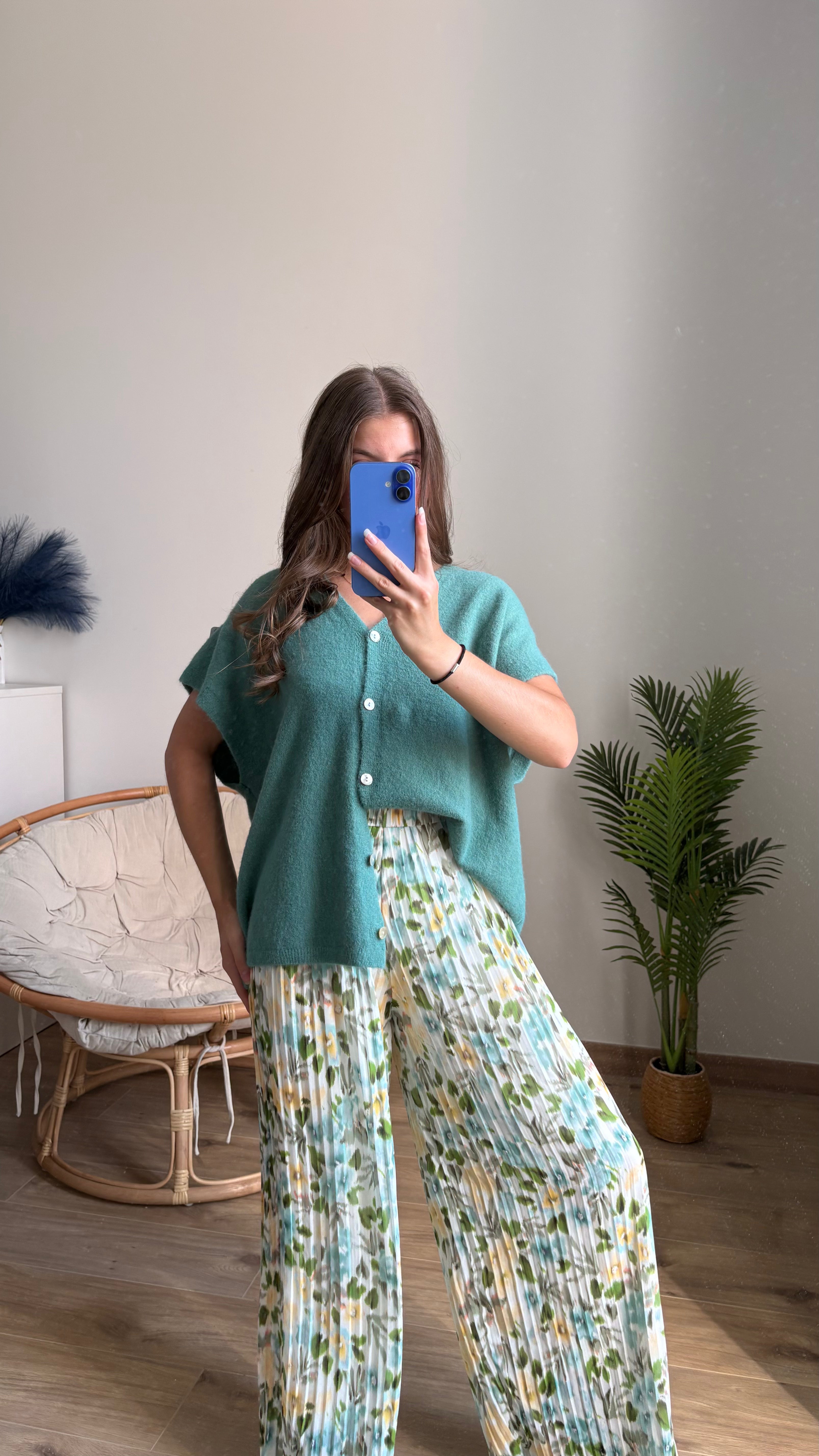 Gilet en maille douce Ingrid