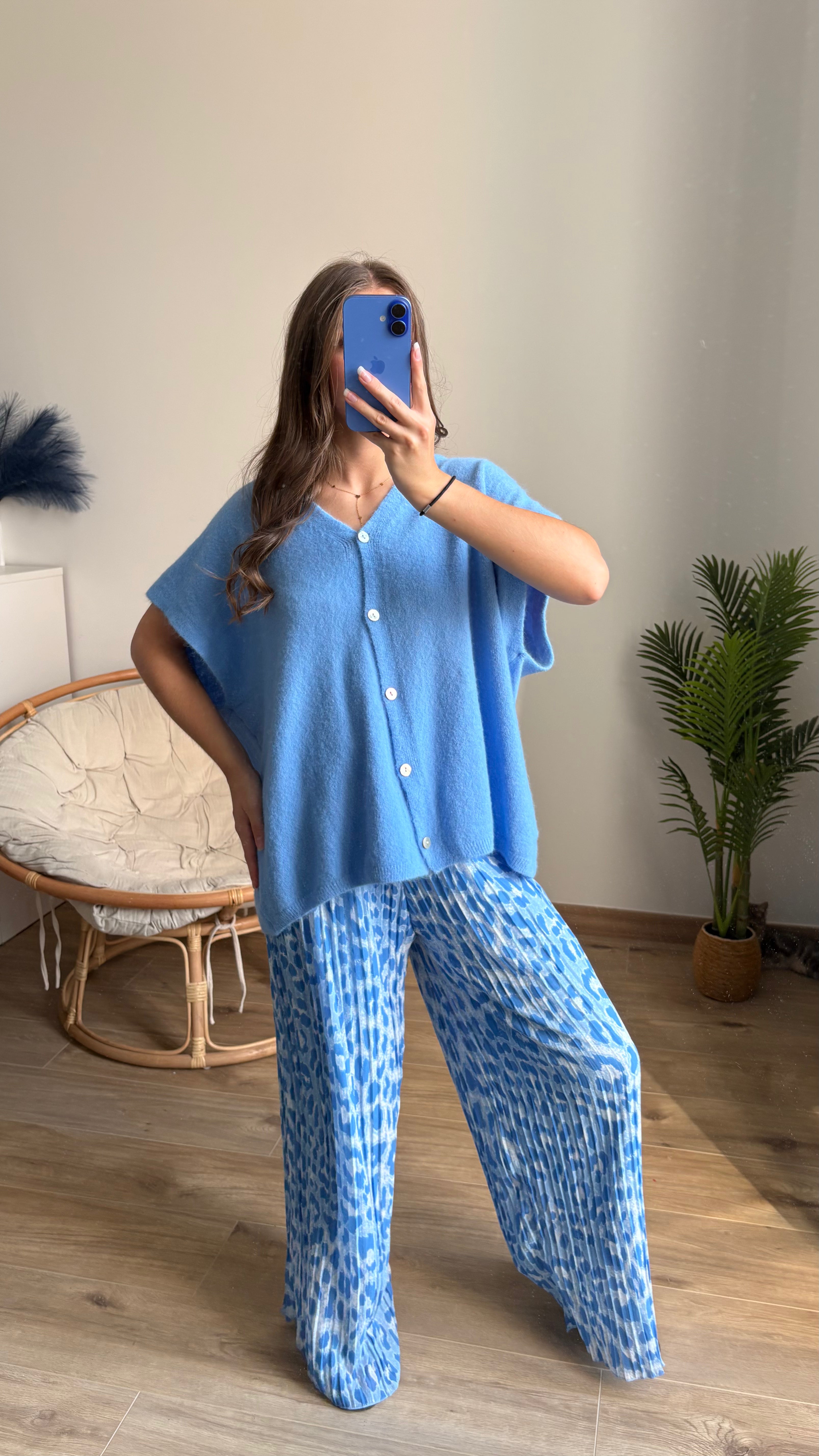 Gilet en maille douce Ingrid