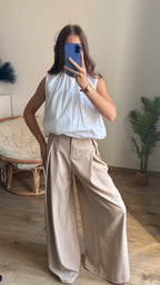 Pantalon large fluide Tessa