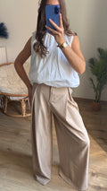 Pantalon large fluide Tessa