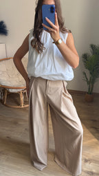 Pantalon large fluide Tessa
