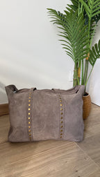 Sac en cuir clouté Astrid