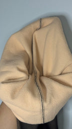 Collant polaire à pois faux transparent