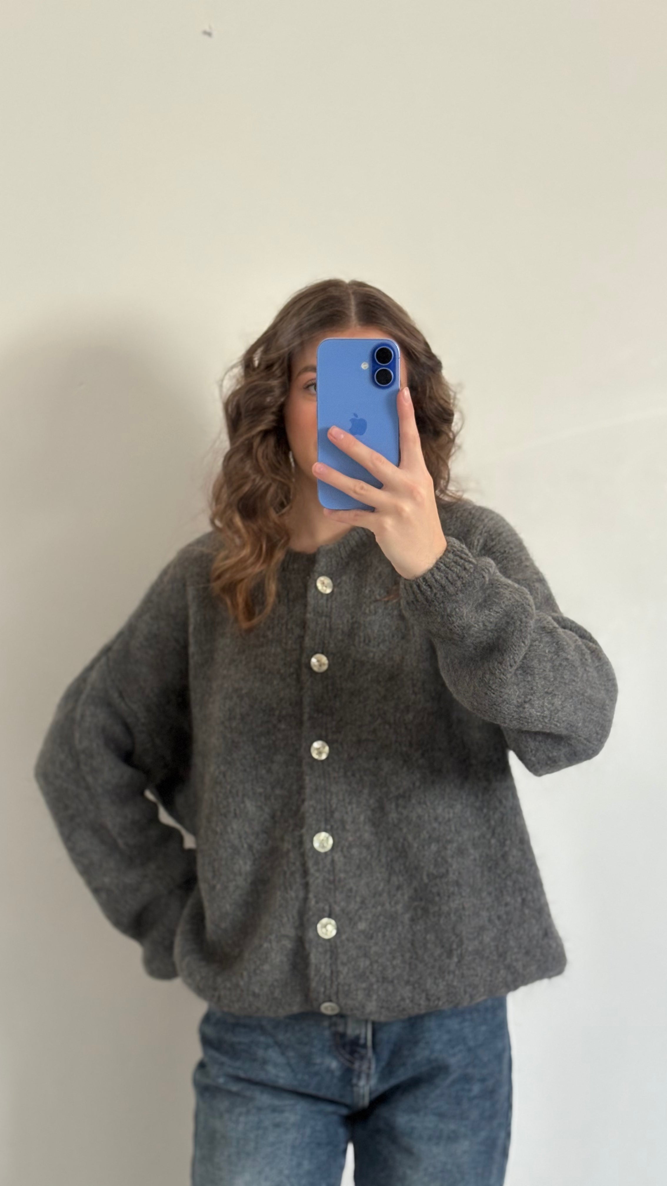 Gilet Léonie gris